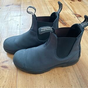 Blundstone Womens Blue Chelsea Boots Size 8.5 Medium (B, M) AU 5.5